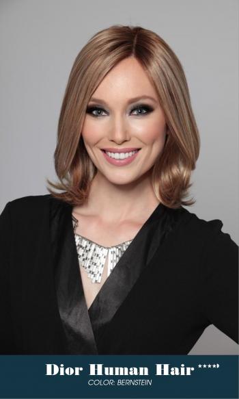 Parochna z pravých vlasov DIOR - 100% HUMAN HAIR